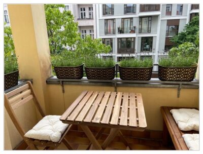 Sommer genießen auf dem Balkon, 10437 Berlin, Etagenwohnung