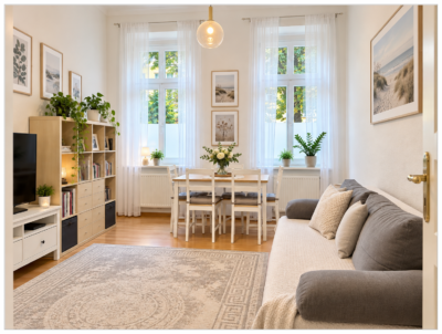 2-Zimmer-Altbauwohnung mit Einbauküche in ruhiger Lage von Berlin-Niederschönhausen, 13156 Berlin, Etagenwohnung